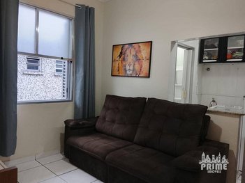 apartment em Avenida Dom Pedro II, Ocian - Praia Grande - SP