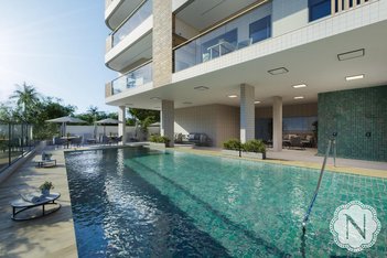 apartment em Avenida Roberto Iwakichi Uraguchi, Praia dos Sonhos - Itanhaém - SP