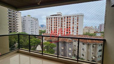 apartment em Rua Professor Torres Homem, Embaré - Santos - SP