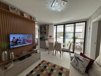 apartment em Rua das Piraúnas, Jurerê Internacional - Florianópolis - SC