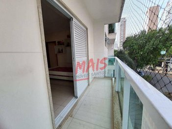 apartment em Rua Tolentino Filgueiras, Gonzaga - Santos - SP