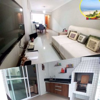 apartment em Rua Monte Castelo, Aviação - Praia Grande - SP