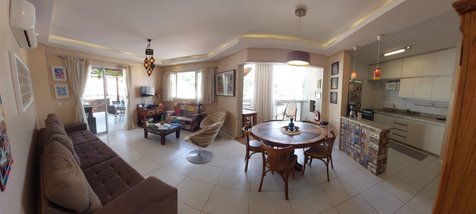 apartment em Professor Milton Roque Ramos Krieger, Trindade - Florianópolis - SC