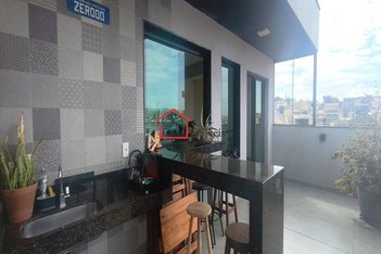 apartment em Rua Espera Feliz, Ermelinda - Belo Horizonte - MG