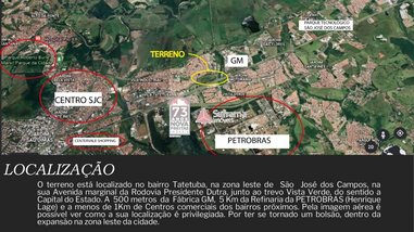 commercial_land_lot em Rodovia Presidente Dutra, Eugênio de Mello - São José dos Campos - SP
