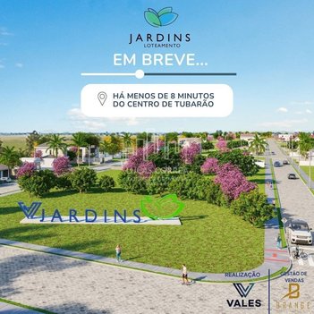 land_lot em Rua Andrino Sales Borges, São Clemente - Tubarão - SC