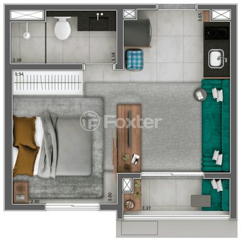 apartment em Rua Valério de Carvalho, Pinheiros - São Paulo - SP