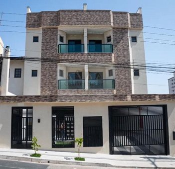 apartment em Rua Itália, Jardim Santo Antônio - Santo André - SP