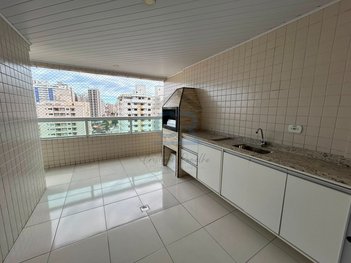 apartment em Rua Peru, Guilhermina - Praia Grande - SP