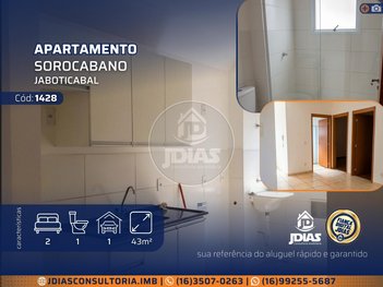 apartment em Avenida Carlos Berchieri, Cidade Jardim (Zagalo) - Jaboticabal - SP