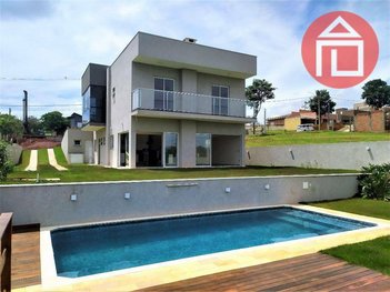 house em Rua dos Jacarandás, Condomínio Terras de Santa Cruz - Bragança Paulista - SP