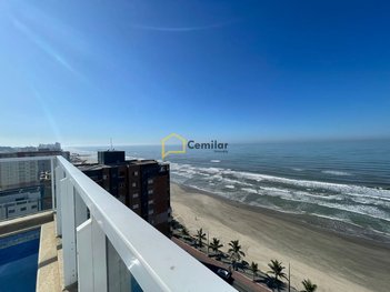 apartment em Rua Campos Sales, Centro - Mongaguá - SP