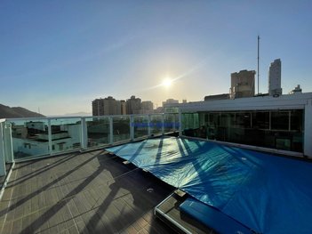 apartment em Rua República do Peru, Ponta da Praia - Santos - SP