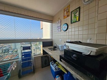 apartment em Avenida Osasco, Ocian - Praia Grande - SP