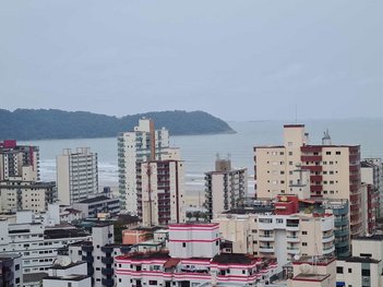 apartment em Avenida Presidente Kennedy, Guilhermina - Praia Grande - SP