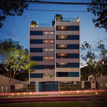 apartment em Rua Marechal Trompowski, Bacacheri - Curitiba - PR