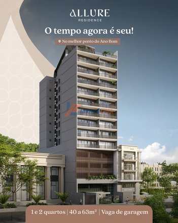 apartment em Rua Antônio Pinto Neves, Ano Bom - Barra Mansa - RJ