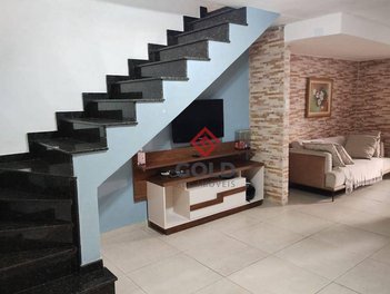 house em Praça Gilda de Abreu, Vila Camilópolis - Santo André - SP