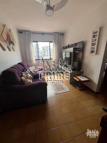 apartment em Rua Alfonso Bovero, Ocian - Praia Grande - SP