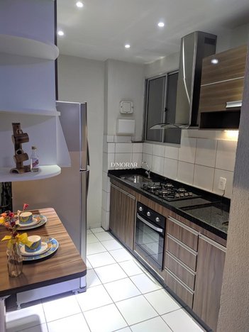 apartment em Rua Alice Ventura, Santa Fé (Justinópolis) - Ribeirão das Neves - MG