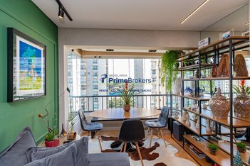 apartment em Rua Barão do Triunfo, Brooklin Paulista - São Paulo - SP