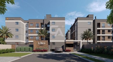 apartment em Rua Coronel Wallace Scott Murray, Santa Cândida - Curitiba - PR