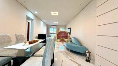 apartment em Rua Itararé, Guilhermina - Praia Grande - SP