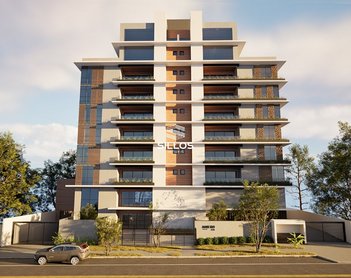 apartment em Rua Recife, Cabral - Curitiba - PR
