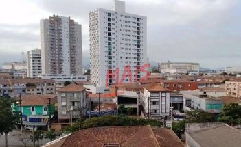 apartment em Rua Estácio de Sá, Embaré - Santos - SP