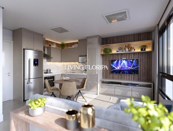 apartment em Cedro Rosa do Sul, Ribeirão da Ilha - Florianópolis - SC