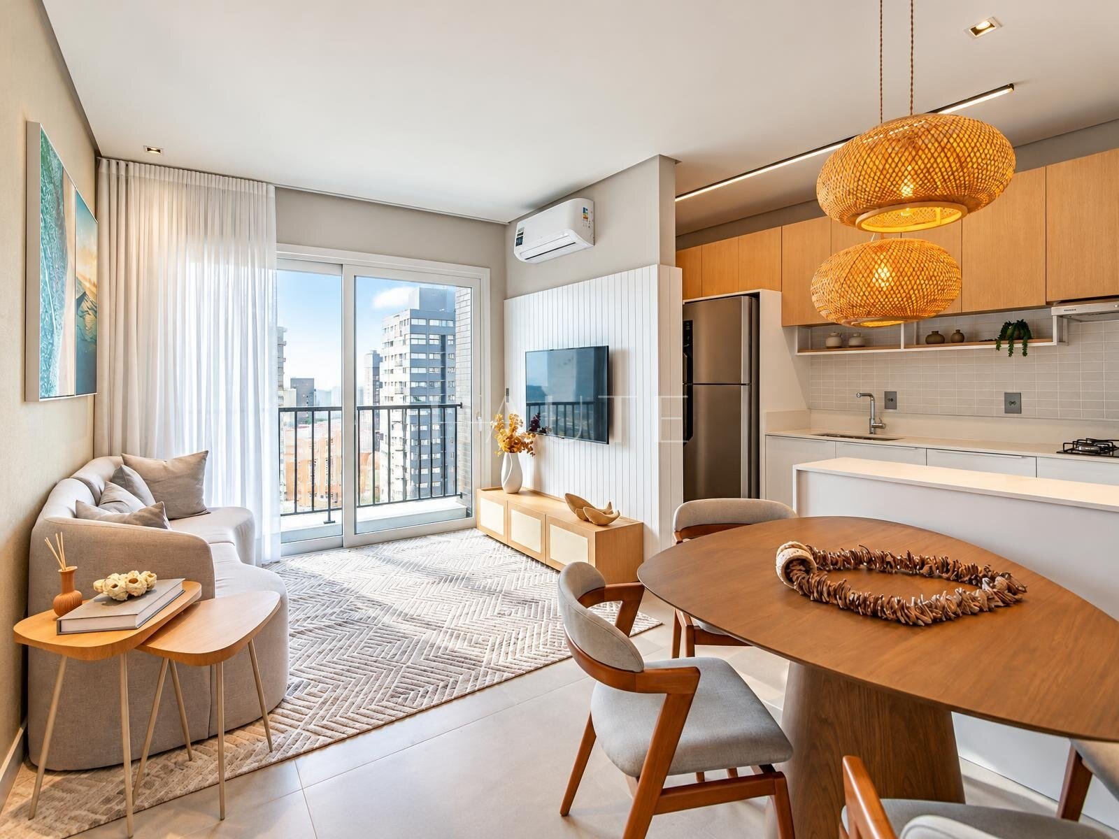 Apartamento 2 dormitórios 1 suíte no Condomínio Toronto
