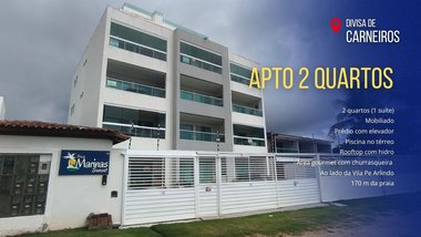 apartment em Rua Joao Cabral de Melo Neto, Carneiros - Tamandaré - PE