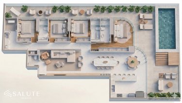 apartment em Avenida Central, Centro - Balneário Camboriú - SC