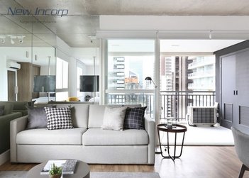 apartment em Avenida Engenheiro Luiz Carlos Berrini, Cidade Monções - São Paulo - SP