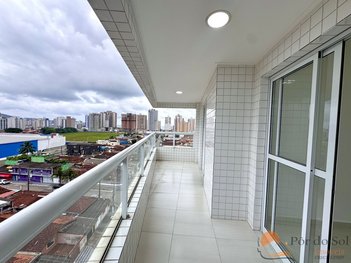 apartment em Avenida Luzia Encarnação Vidal, Aviação - Praia Grande - SP