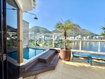 apartment em Rua Professor Abelardo Lobo, Lagoa - Rio de Janeiro - RJ