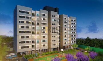 apartment em Estrada Ribeirão das Lajes, Parque Santo Afonso - Vargem Grande Paulista - SP