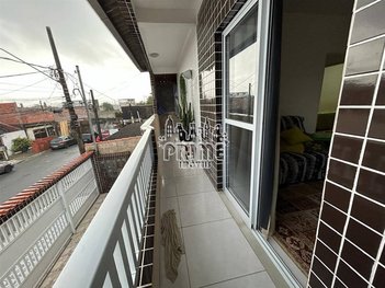 house em Rua Antonio da Silva Pião, Antártica - Praia Grande - SP