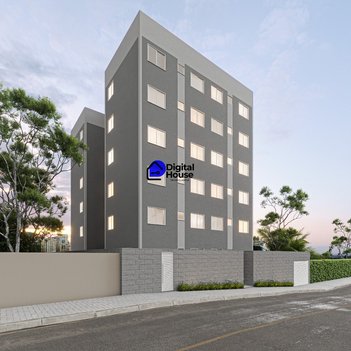 apartment em Rua Vicentina de Melo Alves, Bandeirinhas - Betim - MG