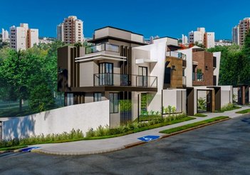 house em Rua Coronel Wallace Scott Murray, Santa Cândida - Curitiba - PR