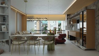 apartment em Avenida Leblon, Jardim Atlântico - Goiânia - GO