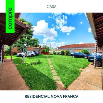 house em Rua Raimundo de Oliveira, Parque Residencial Nova Franca - Franca - SP