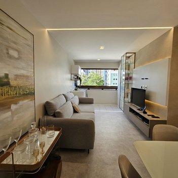 apartment em Rua Barão de Santo Ângelo, Pina - Recife - PE