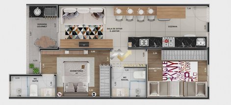 apartment em Rua Flávio Fongaro, Jardim do Mar - São Bernardo do Campo - SP