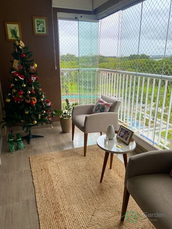 apartment em Rua Emílio Marelo, Jardim das Indústrias - São José dos Campos - SP