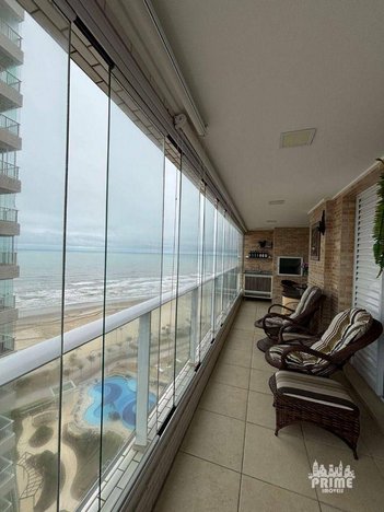 apartment em Avenida Dom Pedro II, Ocian - Praia Grande - SP