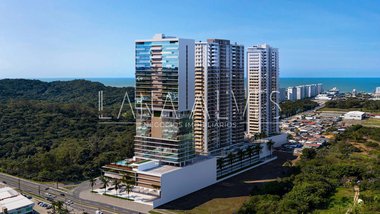 apartment em Rua Luci Canziani, Praia Brava de Itajaí - Itajaí - SC