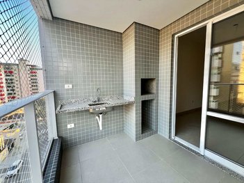 apartment em Avenida Marechal Maurício José Cardoso, Canto do Forte - Praia Grande - SP
