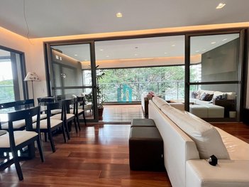 apartment em Alameda Iraé, Indianópolis - São Paulo - SP