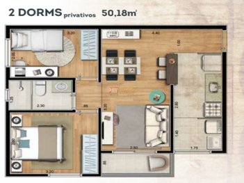 apartment em Praça Carlos Abondante, Santa Terezinha - Santo André - SP
